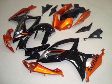 Cheapest 2006-2007 Black Orange Suzuki GSXR750 Motorbike Fairing Canada