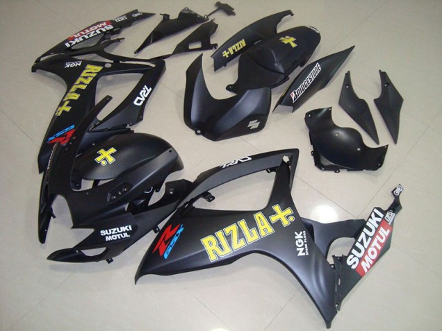 Cheapest 2006-2007 Black Yellow Rizla Suzuki GSXR750 Motorbike Fairing Kits Canada Cheapest 2006-2007 Black Yellow Rizla Suzuki GSXR750 Motorbike Fairing Kits Canada