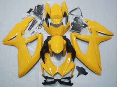 Cheapest 2008-2010 Yellow Suzuki GSXR750 Motorbike Fairings Canada