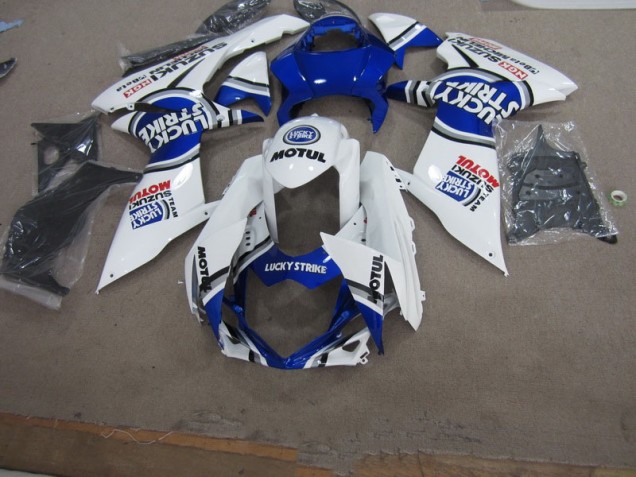 Cheapest 2011-2021 White Lucky Strike Motul Suzuki GSXR750 Motorbike Fairing Canada Cheapest 2011-2021 White Lucky Strike Motul Suzuki GSXR750 Motorbike Fairing Canada