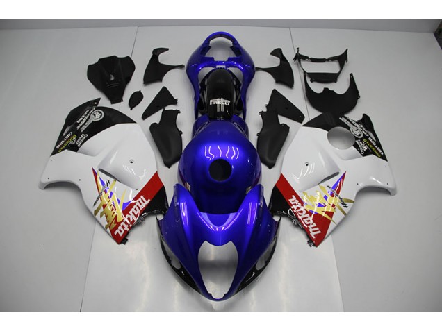 Cheapest 1996-2007 Blue White Suzuki GSXR1300 Hayabusa Motor Bike Fairings Canada Cheapest 1996-2007 Blue White Suzuki GSXR1300 Hayabusa Motor Bike Fairings Canada