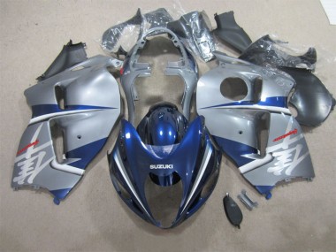 Cheapest 1996-2007 Silver Blue Suzuki GSXR1300 Hayabusa Motorcylce Fairings Canada