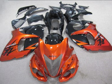 Cheapest 2008-2019 Orange Black Suzuki GSXR1300 Hayabusa Motor Bike Fairings Canada