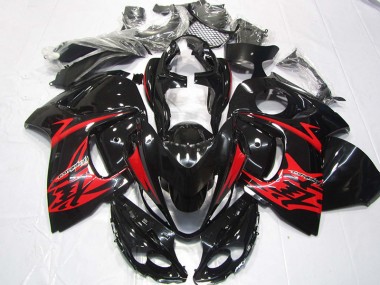 Cheapest 2008-2019 Black Red Suzuki GSXR1300 Hayabusa Bike Fairing Kit Canada