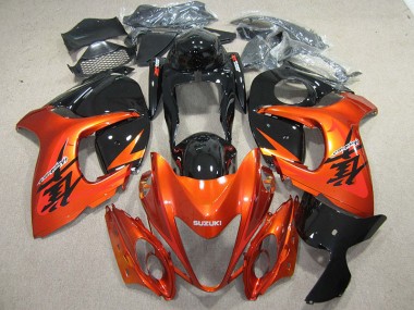Cheapest 2008-2019 Orange Black Suzuki GSXR1300 Hayabusa Motorcylce Fairings Canada