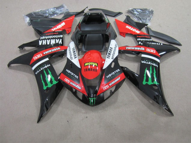 Cheapest 2002-2003 Black Red Motul Yamaha YZF R1 Bike Fairings Canada Cheapest 2002-2003 Black Red Motul Yamaha YZF R1 Bike Fairings Canada