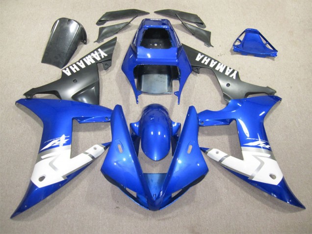 Cheapest 2002-2003 Blue White Yamaha YZF R1 Bike Fairing Kit Canada Cheapest 2002-2003 Blue White Yamaha YZF R1 Bike Fairing Kit Canada