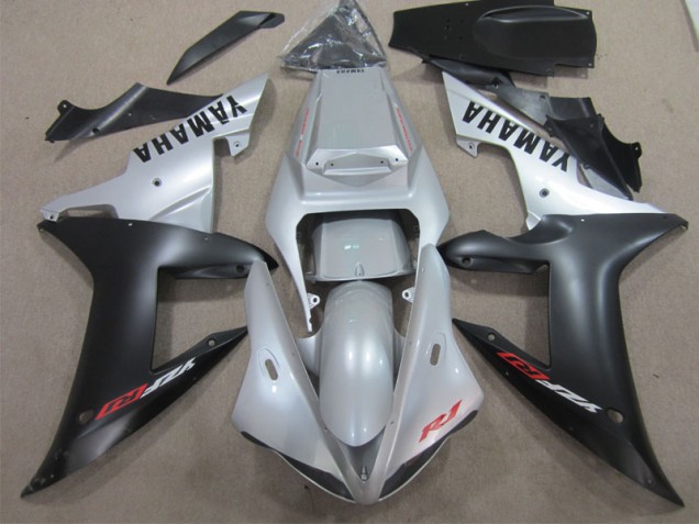 Cheapest 2002-2003 Silver Black Yamaha YZF R1 Motorcycle Replacement Fairings Canada Cheapest 2002-2003 Silver Black Yamaha YZF R1 Motorcycle Replacement Fairings Canada