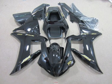 Cheapest 2002-2003 Black Gold Decal Yamaha YZF R1 Motorcyle Fairings Canada