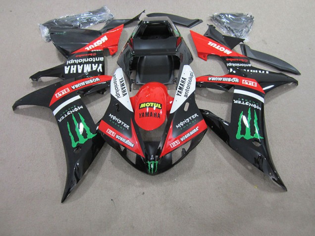 Cheapest 2004-2006 Red White Black Motul Yamaha YZF R1 Motorcycle Fairing Canada Cheapest 2004-2006 Red White Black Motul Yamaha YZF R1 Motorcycle Fairing Canada