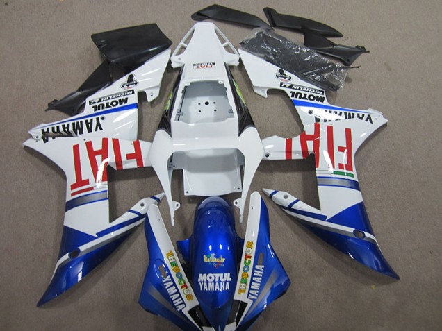 Cheapest 2004-2006 Blue White Motul Fiat Yamaha YZF R1 Bike Fairing Canada