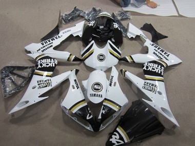 Cheapest 2004-2006 Black White Lucky Strike Yamaha YZF R1 Motorcyle Fairings Canada