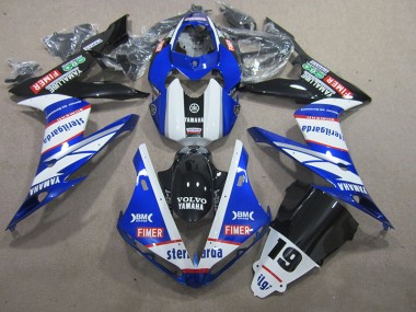 Cheapest 2004-2006 Blue White Volvo Sterilgarda 19 Yamaha YZF R1 Replacement Fairings Canada