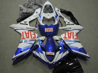 Cheapest 2007-2008 Blue White Red Fiat Yamaha YZF R1 Motorcycle Replacement Fairings Canada