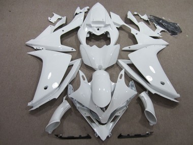 Cheapest 2007-2008 White Yamaha YZF R1 Motorcycle Fairings Canada