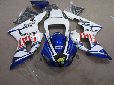 Cheapest 2009-2011 Blue White Motul Dunlop 46 Yamaha YZF R1 Bike Fairings Canada