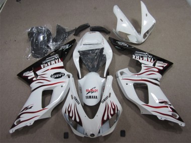 Cheapest 2009-2011 White Black Red Shark Yamaha YZF R1 Bike Fairing Kit Canada