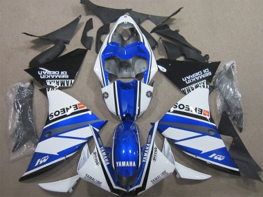 Cheapest 2009-2011 Blue White Yamaha YZF R1 Motorcycle Fairing Canada