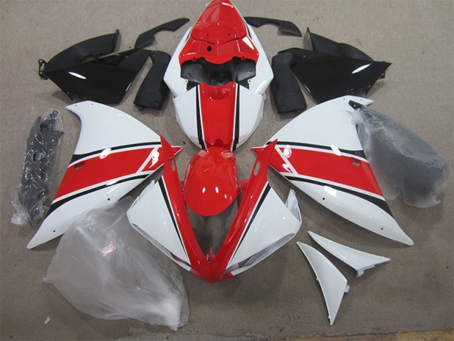 Cheapest 2012-2014 Red White Yamaha YZF R1 Bike Fairing Kit Canada Cheapest 2012-2014 Red White Yamaha YZF R1 Bike Fairing Kit Canada