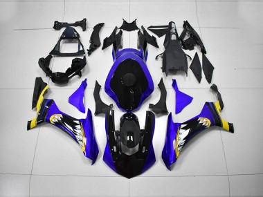 Cheapest 2015-2019 Blue Black Yamaha YZF R1 Motorcycle Fairings Canada
