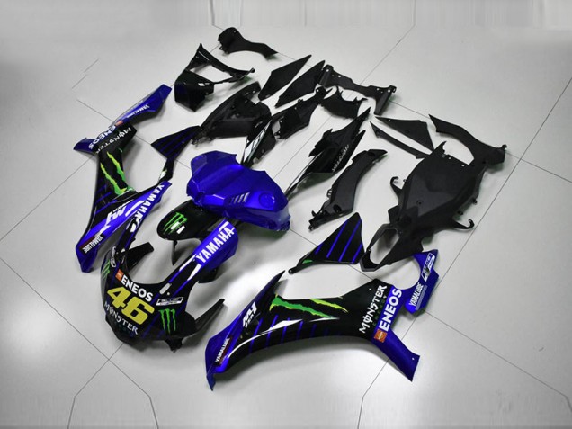 Cheapest 2015-2019 Blue Blue White ENEOS 46 Monster Yamaha YZF R1 Motorcycle Fairing Canada Cheapest 2015-2019 Blue Blue White ENEOS 46 Monster Yamaha YZF R1 Motorcycle Fairing Canada
