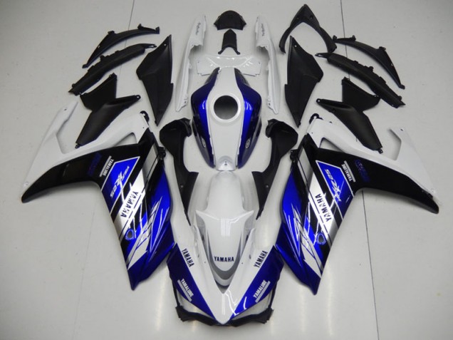 Cheapest 2015-2022 Blue White Yamaha YZF R3 Motorcycle Fairing Canada Cheapest 2015-2022 Blue White Yamaha YZF R3 Motorcycle Fairing Canada