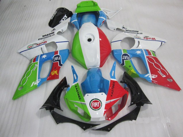 Cheapest 1998-2002 Blue Red Fiat Kastinee Yamaha YZF R6 Motorcycle Fairings Kit Canada Cheapest 1998-2002 Blue Red Fiat Kastinee Yamaha YZF R6 Motorcycle Fairings Kit Canada