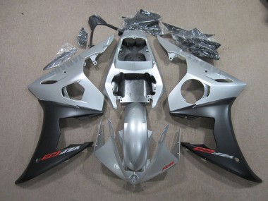Cheapest 2003-2005 Silver Black Yamaha YZF R6 Bike Fairing Canada