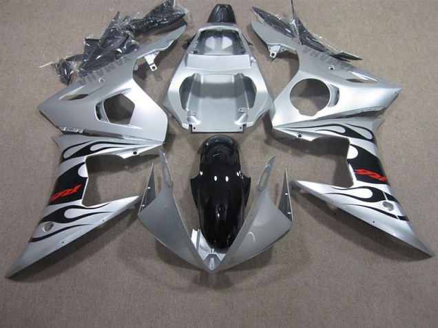 Cheapest 2003-2005 Silver Black Red Decal Yamaha YZF R6 Motorbike Fairing Canada Cheapest 2003-2005 Silver Black Red Decal Yamaha YZF R6 Motorbike Fairing Canada