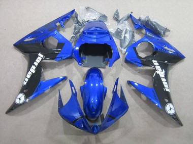 Cheapest 2003-2005 Blue Black Yamaha YZF R6 Replacement Motorcycle Fairings Canada